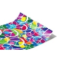 thumbnail image 2 of Rwraps Graffiti Rainbow Peace Matte Vinyl Film Wrap 59in x 1ft Vinyl Vehicle Car Film Sheet Roll, 2 of 9