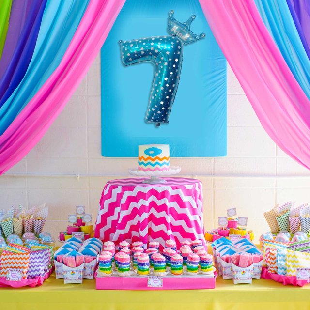 TIMIFIS Balloons Used For Birthday Party, Anniversary Celebration 32IN Number Decoration DecorFall