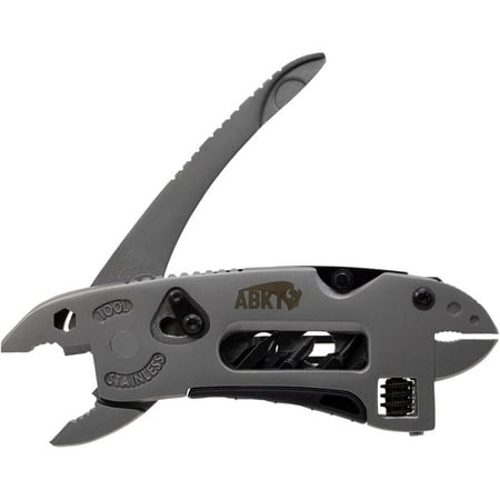 

ZQRPCA Ranch Hand Multi-Tool – Durable Cast Stainless Steel Handmade Multi-Tool Designed for Farmers s and Ranch Hands – 2 Blade Pocket Knife all in 1 Tool!