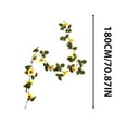 thumbnail image 3 of Decoración de Plantas con Enredaderas de Hojas de Arce y Girasoles, Decoración Colgante con Forma de Hombre., 3 of 7