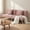 PinkA, variant on BSHTI 73" Velvet Futon Sofa Bed with 5-Position Adjustable Split-Back – Convertible Sleeper Couch with Tufted Upholstery, Metal Legs, 2 Toss Pillows Included, for Living Room, Office, Guest Room,Pink