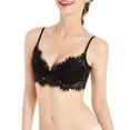 thumbnail image 2 of TAGOLD Womens Plus Size Bra,Summer Casual Bras for Womens,Rimless Bra Thin Cup Girl Sexy Comfortable Lace Underwear, 2 of 5