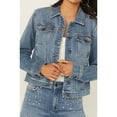 thumbnail image 4 of Idyllwind Women's Idlewild Novelty Denim Trucker Jacket - IWSP25O97-MDW XXX-  US, 4 of 4