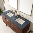 thumbnail image 3 of James Martin Vanities 670-V60D-WLT-3CSP Amberly 60" Free Standing Or Wall Mounted Double, 3 of 7