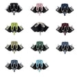 thumbnail image 3 of Soidarity Paraguas de mujer impermeable 3 pliegues portátil al aire libre sol lluvia vinilo reflectante sombrilla 10 costillas protector solar Personal carpas Rosado Soidarity OD029055-02, 3 of 6
