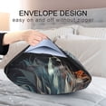 thumbnail image 4 of JSTEL King Of Wolf Satin Pillowcase King Size Pillow Cases Envelope Closure Bed Pillow Cover, 20 x 40 inch, 4 of 9