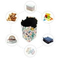 thumbnail image 7 of Yayeee Freestanding Laundry Hamper with Handle Collapsible Large Storage Basket for Clothes, Abstract Floral, 7 of 7