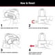thumbnail image 5 of Juego Padlock Master Lock 175LH, tu propia combinación, 2,5 cm, 5 of 6