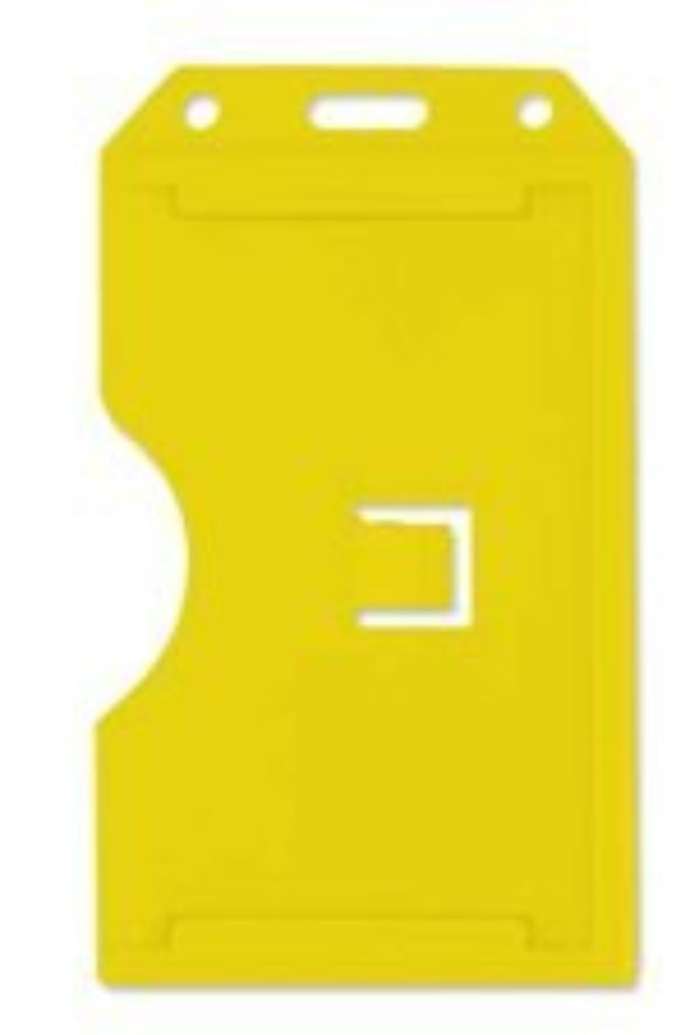 1 Pack Black 2 Sided Rigid Multi Card Holder by Specialist ID