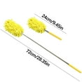thumbnail image 3 of Extendable Car Cleaning Brush | Multifunctional Interior Detailing Tool | 24-72cm Stainless Steel Handle | No-Shed Microfiber Duster | Auto & Home Use, 3 of 6