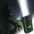 thumbnail image 1 of Luces nocturnas para bicicletas, faros delanteros para bicicletas, carga para conducción nocturna, linterna de luz potente, carga USB, luces de bocina, equipo de ciclismo, faros portátiles, 1 of 3