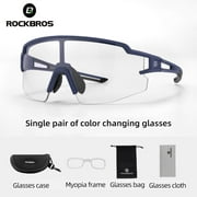 RockBros Sport Photochromic Glasses Cycling Eyewear Bicycle Glass MTB Bike Bicycle Riding Fishing