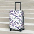 thumbnail image 5 of Uemuo Lavender Flowers Printed Washable Luggage Cover - Fashion Suitcase Protector Fits 18-32 Inch Luggage -Medium, 5 of 9