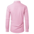 thumbnail image 6 of sogami Men's Dress Shirt long Sleeve Slim Fit Button Up Shirt Business Casual, 6 of 6