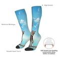 thumbnail image 4 of Balery Elephant Giraffe Calcetines novedosos Calcetines deportivos Calcetines hasta la rodilla Calcetines de algodón Calcetines originales y geniales, 4 of 6