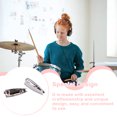 thumbnail image 4 of Eigraketly Snare Drum Metal Material Connector Set Single End Universal Resistente al desgaste Pequeños ganchos de garra Accesorios escolares Accesorios para instrumentos musicales, 4 of 6