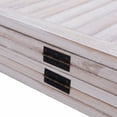 thumbnail image 7 of Wooden Room Divider Classic Venetian 6 Panel Wood Slat 67"H White, 7 of 7