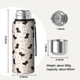 thumbnail image 7 of 20 Oz Dachshund Dog Coffee Tumbler Double Wall Insulated Stainless Steel Water Bottle | Metal Reusable Thermoses Flask with Cup Cap | Leak & Sweat Proof with Anti-Dust Lid, 7 of 7