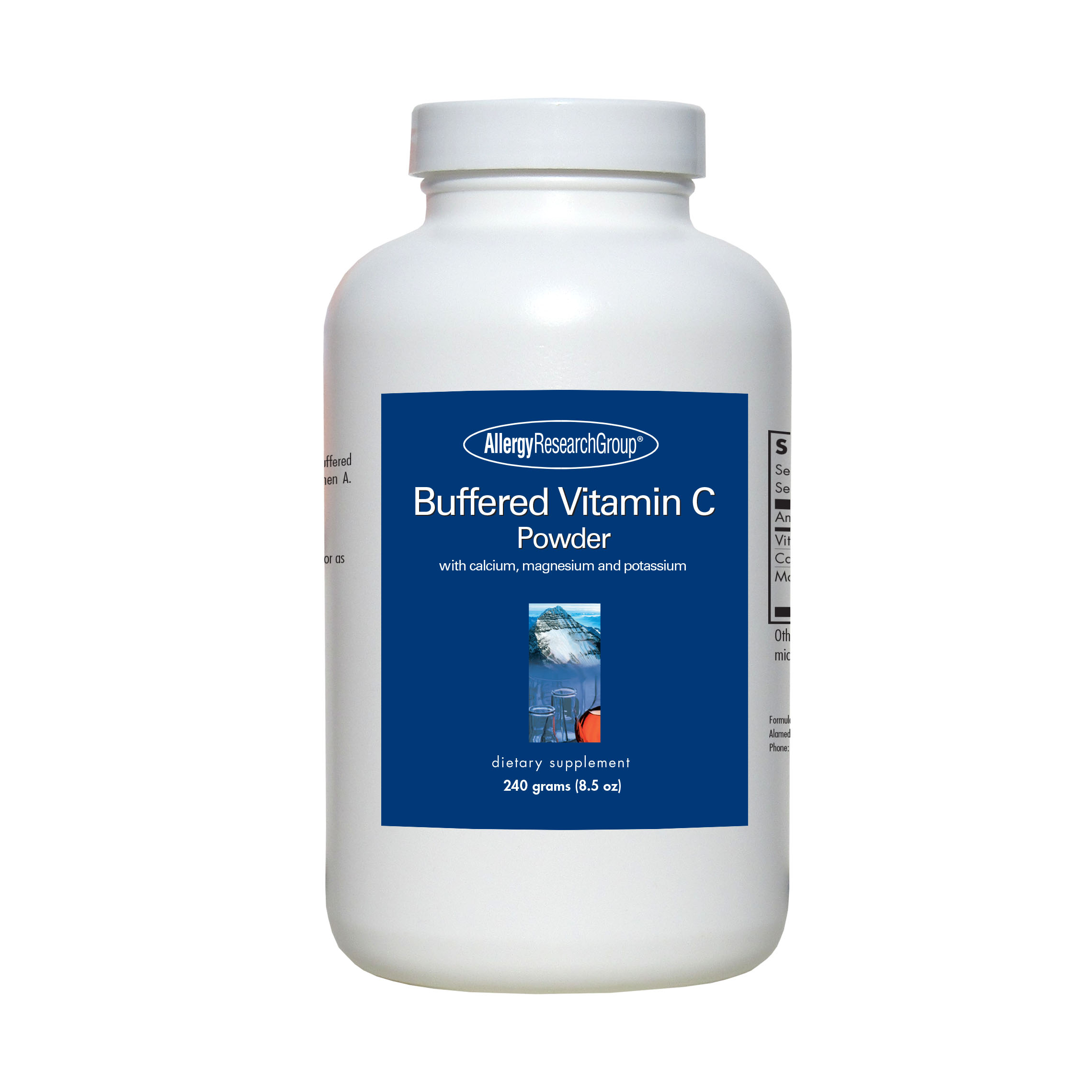 Allergy Research Group Buffered Vitamin C Powder 240 grams (8.5 oz