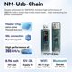 thumbnail image 3 of 2X NMMiner Miner 265KH/S USB Chain ESP32 Crypto Miner BTC Solo Lottery Miner Amperímetro Probador USB USB-A A Tipo C, 3 of 8
