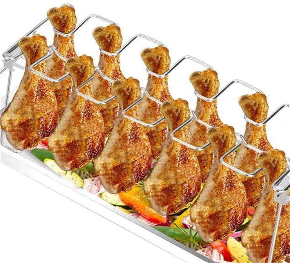 Ma&Baby MultiPurpose Chicken Wing and Leg Rack 14 Slot Grill Rack