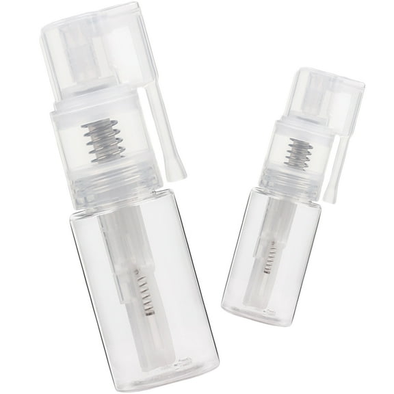 NIYANGLE 2Pcs Compact Clear Spray Bottle for Household and Medical Use 14ml