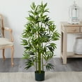 thumbnail image 3 of Nearly Natural 4' Bamboo Artificial Tree, 3 of 4