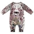 thumbnail image 2 of Himiko Toga Baby Footless Rompers, Long Sleeve Baby Onesie Jumpsuit for Boys Girls, 2 of 8