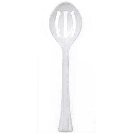 Pearl Plastic Slotted Salad Heavy Weight Serving Spoon 12":1CT