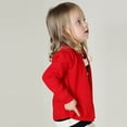 thumbnail image 6 of XQYLOS Girls Cardigan Sweater Long Sleeve Knit Top - School 𝖴niform Button Front Solid Sweaters for Toddler to Big Girls, 6 of 9