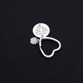 thumbnail image 5 of CIMAXIC apple keychains Graduation Season Keychains Stainless Steel Key Rings Apple Design Rhinestone Pendant Key Holder Craft Ornaments Graduation Gift (G3487),2.2"X1.22"X0.08", 5 of 5