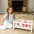 thumbnail image 5 of Hopscotch Lane My Baby Doll’s Sweet Dreams Plastic Rocking Crib with 4 Accessories, Children Ages 2+, 5 of 7