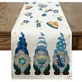 thumbnail image 4 of Passover Easter Table Runner Jewish Menorah Hanukkah Holiday Kitchen Coffe Indoor Outdoor Home Party ration cloth, 4 of 6