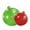 Classic Green / Classic Red, variant on Holiball The Inflatable Ornament - Set of Two - Large Classic Red /Medium Classic Green Inflatable Ornaments