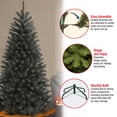 thumbnail image 4 of Árbol de Navidad National Tree Company North Valley Spruce, 6.5 pies, 4 of 4