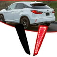 thumbnail image 2 of GTINTHEBOX Smoked Rear Bumper Reflector LED Tail Brake Lights For 2016-2020 Lexus RX350 RX450h, 2 of 10