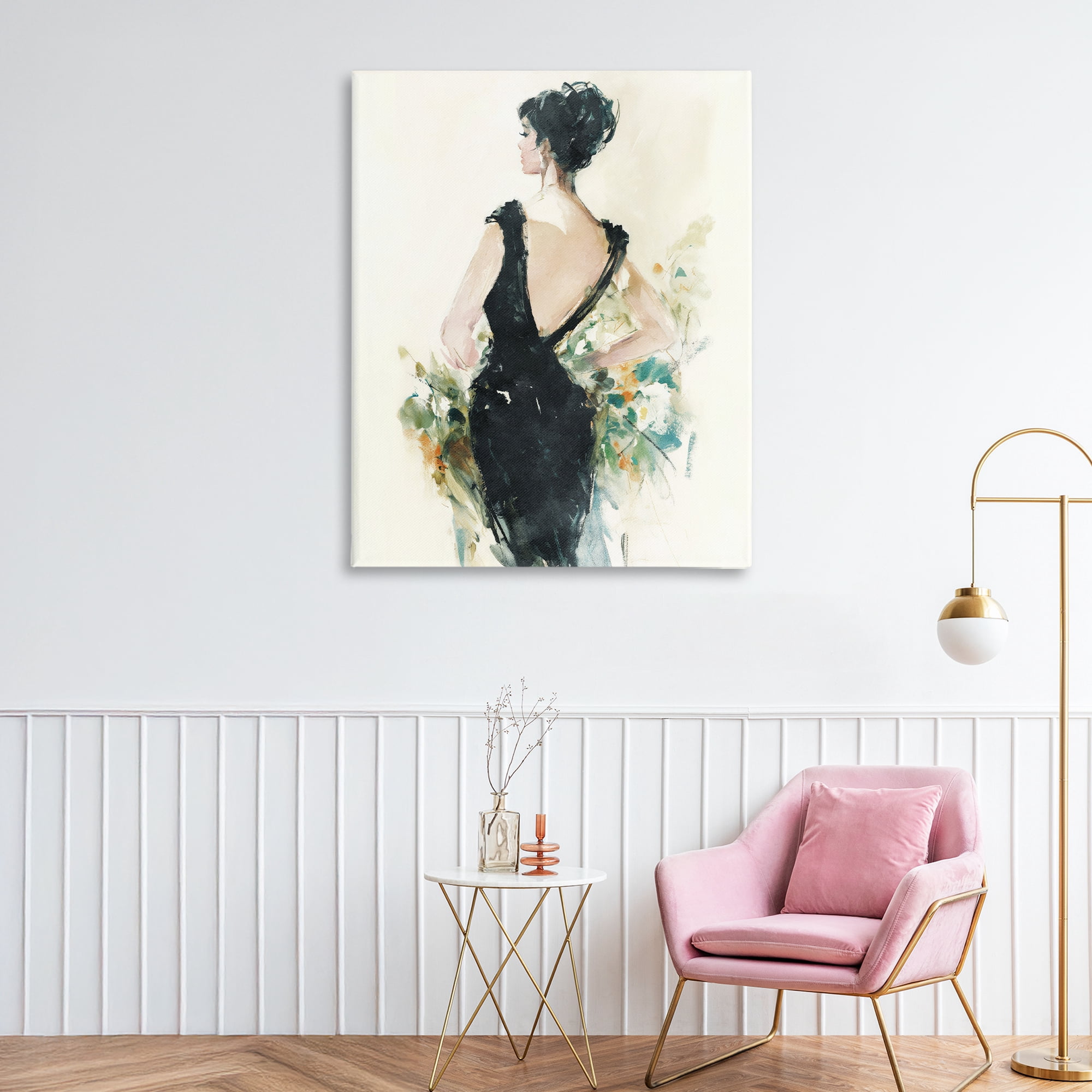 Stupell Industries Backless Reverie Gown Canvas Wall Art, design by Svetlana Aleynikova