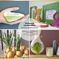 thumbnail image 6 of Viva Decor Maya Gold (Turquoise, 1,52 Fl oz) metallic acrylic paint sets- metallic paint with intense color depth - for all surfaces rich pigments, non-toxic - made in germany Gold,turquoise, 6 of 7