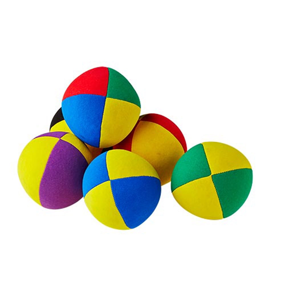 3pcs Confused Look Juggling Balls Bouncy Balls Magic Beginners Exercise Toys 
