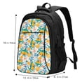 thumbnail image 5 of Daiia Colorful Fruits Pattern USB Charging Backpack for Men and Women, Anti-Theft Backpack,Travel Backpack,School Backpack,College Backpack,Laptop Backpack, 5 of 7