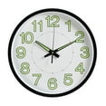 thumbnail image 3 of Reloj de pared luminoso, reloj de pared redondo, 3 of 8