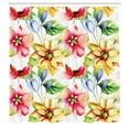 thumbnail image 2 of Ambesonne Colorful Shower Curtain, Country Art, 69"Wx70"L, Multicolor, 2 of 4