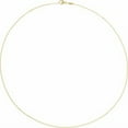 thumbnail image 2 of Auriga Fine Jewelry Mother's Day Gift 14k Yellow Gold .8 mm Diamond-Cut Curb Chain Necklace 16", 2 of 3