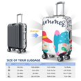 thumbnail image 6 of Daiia Gnomes Summer Luggage Cover, Thickened Washable Travel Luggage Covers, Elastic Unique Baggage Covers for 18-20 inch Luggage-X-Large, 6 of 9
