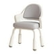 thumbnail image 4 of Silla para niños para mesa, silla de lectura, asiento ergonómico ajustable en altura con respaldo, silla para escribir, silla para niños pequeños para Gris, 4 of 9