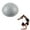 Gray, variant on BESTSKY Exercise Ball,6.3"*6.3"*3.15" Stability Ball,Anti-Slip Texture Birthing Ball,Gray