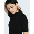 thumbnail image 5 of Scoop Women's Mini Sweater Dress with Elbow Length Sleeves, Sizes XS-XXL, 5 of 6