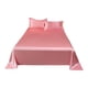 thumbnail image 2 of Ice Silk Bed Sheet Pillow Case 3 Piece Set And Luxurious Soft Ice Silk Bed Sheet Suitable For All Seasons Cool Ice Silk Fabric Washable, 2 of 8