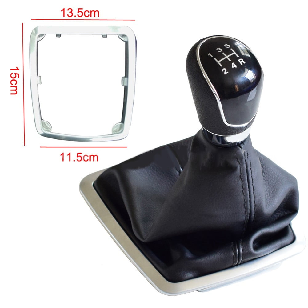 5 Speed Gear Shift Knob Stick Lever Gaiter Boot Cover for ford Focus MK2 MK3 MK4