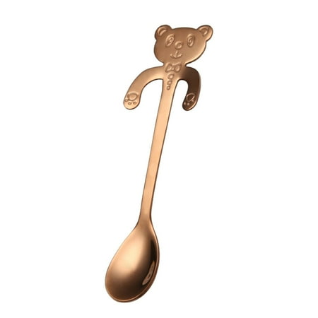 

Coffee Spoon Mini Bear Hugging Spoon Tea Soup Dessert Seasoning Spoon Hanging Cup Spoon